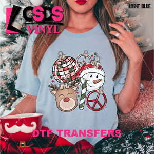 DTF Transfer - DTF010927 Christmas Ornaments