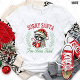 DTF Transfer - DTF010937 Sorry Santa I've Been Feral