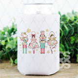 DTF Transfer - DTF010945 Nutcracker Characters Pink and Teal Floral