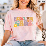 DTF Transfer - DTF010956 Floral Foster Care