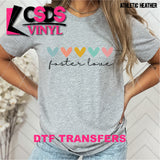 DTF Transfer - DTF010965 Foster Love Hearts