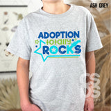 DTF Transfer - DTF010989 Adoption Totally Rocks