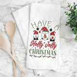 DTF Transfer - DTF011030 Have a Holly Jolly Christmas - Tea Towel/Pot Holder