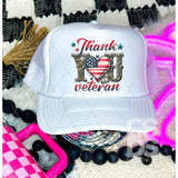 DTF Transfer - DTF011037 Thank You Veteran