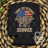 DTF Transfer - DTF011047 Thank You Veterans for Your Service Boots