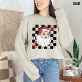 DTF Transfer - DTF011058 Checkered Santa 1