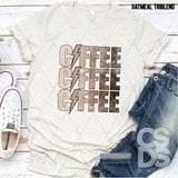 DTF Transfer - DTF011131 Coffee Stacked Word Art