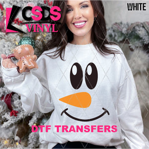 DTF Transfer - DTF011153 Snowman Face #3