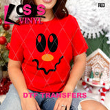 DTF Transfer - DTF011154 Snowman Face #4