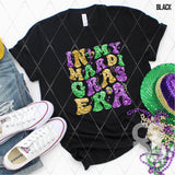 DTF Transfer - DTF011233 In My Mardi Gra Faux Glitter