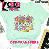 DTF Transfer - DTF011247 100 Days of School Disco Balls