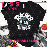 DTF Transfer - DTF011286 Teacher of All Things 2