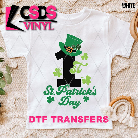 DTF Transfer - DTF011346 1st St. Patrick's Day Boy