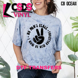 DTF Transfer - DTF011529 No Mans Peace Pocket