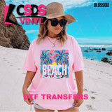 DTF Transfer - DTF011724 Beach Babe Palm Trees