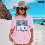 DTF Transfer - DTF011724 Beach Babe Palm Trees