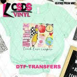 DTF Transfer - DTF011731 Teach Love Inspire Image Strips