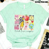 DTF Transfer - DTF011731 Teach Love Inspire Image Strips