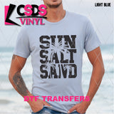DTF Transfer - DTF011747 Sun Salt Sand Single Color