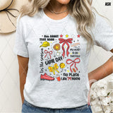 DTF Transfer - DTF011762 Coquette Softball Grid