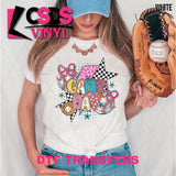 DTF Transfer - DTF011766 Bright Summer Baseball Game Day