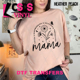 DTF Transfer - DTF011770 Hardworking Loving Selfless Protective Mama Single Color