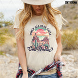 DTF Transfer - DTF011778 When All Else Fails God Doesn't