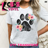 DTF Transfer - DTF011829 Watercolor Dog Mom