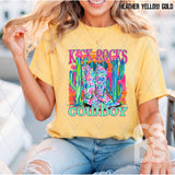 DTF Transfer - DTF011846 Kick Rocks Cowboy