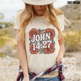 DTF Transfer - DTF011851 Vintage Floral John 14:27
