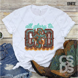 DTF Transfer - DTF011864 All Glory to God