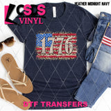 DTF Transfer - DTF011934 1776 Leopard Flag