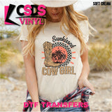 DTF Transfer - DTF011940 Sunkissed Cowgirl