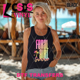 DTF Transfer - DTF011943 Feral Girl Summer