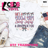 DTF Transfer - DTF011956 She's a Good Girl