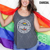 DTF Transfer - DTF011965 It Takes A Lot of Courage White