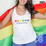 DTF Transfer - DTF011990 #LoveIsLove