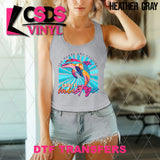 DTF Transfer - DTF012006 The Waves are Calling Dolphin