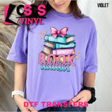 DTF Transfer - DTF012022 Book Addict