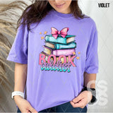 DTF Transfer - DTF012022 Book Addict