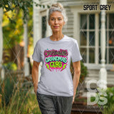 DTF Transfer - DTF012060 Overstimulated Grandmas Club