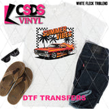 DTF Transfer - DTF012068 Summer Vibes Car