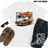 DTF Transfer - DTF012068 Summer Vibes Car