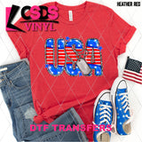 DTF Transfer - DTF012074 USA Dog Tag
