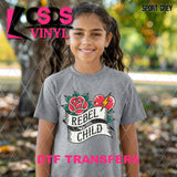 DTF Transfer - DTF012076 Rebel Child