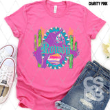 DTF Transfer - DTF012081 Rowdy Horse and Cowboy