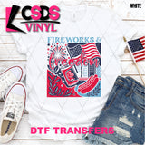 DTF Transfer - DTF012087 Fireworks & Freedom