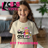 DTF Transfer - DTF012088 We Out Pink Pencil