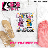DTF Transfer - DTF012090 Happy Last Day of School Pencils