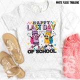 DTF Transfer - DTF012090 Happy Last Day of School Pencils